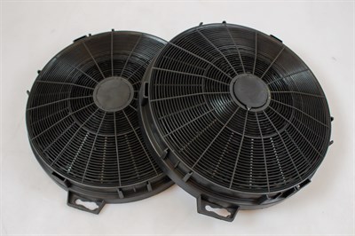 Koolstoffilter, Neff afzuigkap - 210 mm x 210 mm (2 stuks)