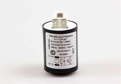 Ontstoorcondensator, Electrolux afwasmachine