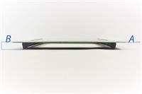 Deurglas, AEG kookplaat & oven - 465 mm x 590 mm x B:39 mm / A:5 mm (buitenste glas)
