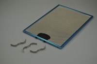 Metaalfilter, Blomberg afzuigkap - 10 mm x 329 mm x 238 mm (incl. filter houder)