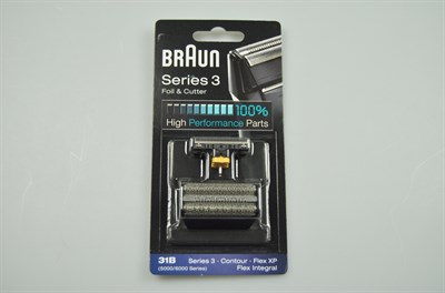 Scheerkop, Braun scheerapparaat & haar trimmer - Series 3 (31B - 5000/6000 Series)