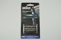 Scheerkop, Braun scheerapparaat & haar trimmer - Zwart (32B)