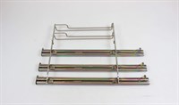 Telescopische rail, Bosch kookplaat & oven (rechts en links met 3 telescopische rails)