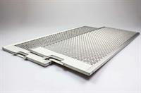 Metaalfilter, Siemens afzuigkap - 75 mm x 530 mm x 205 mm (2 stuks)