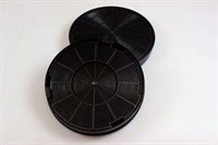 Koolstoffilter, Viva afzuigkap - 196 mm (2 stuks)