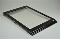 Glasplaat, Cylinda kookplaat & oven - 378 mm x 580 mm x 25 mm (binnenste glas)