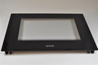 Glasplaat, Gorenje kookplaat & oven - 460 mm x 595 mm x B:30 mm / A:4 mm (buitenste glas)