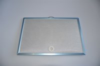 Metaalfilter, Husqvarna-Electrolux afzuigkap - 8  mm x 353 mm x 235 mm