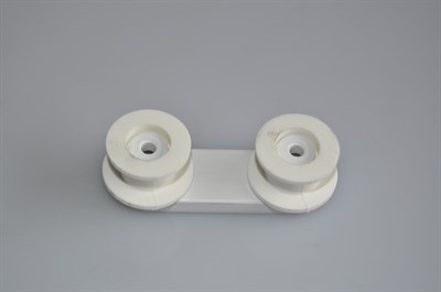 Korfwielen, New Pol afwasmachine (2 wielen op houder)